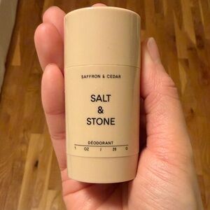 Salt & Stone Saffron & Cedar Deodorant - Mini Travel Size